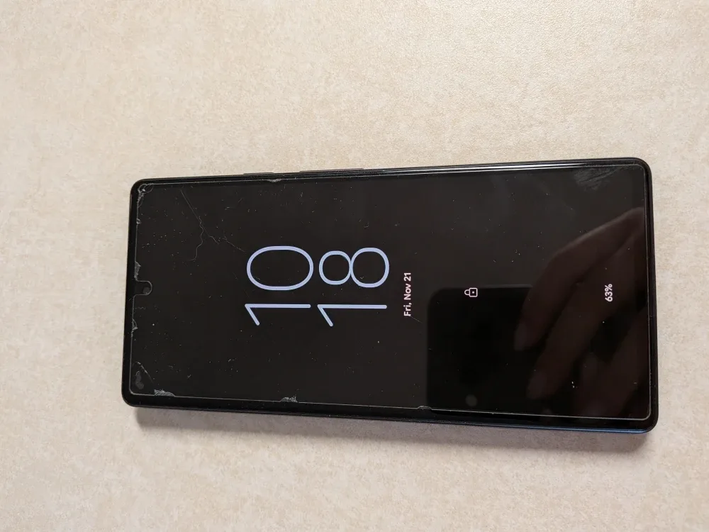Used Google Pixel 6a - Black image indicator(6)