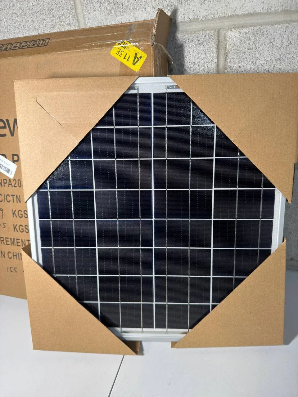 Newpowa 20W 12V Solar Panel Monocrystalline PV Module image indicator(3)