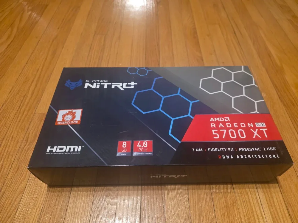 New Sapphire Nitro+ AMD Radeon RX 5700 XT 8GB