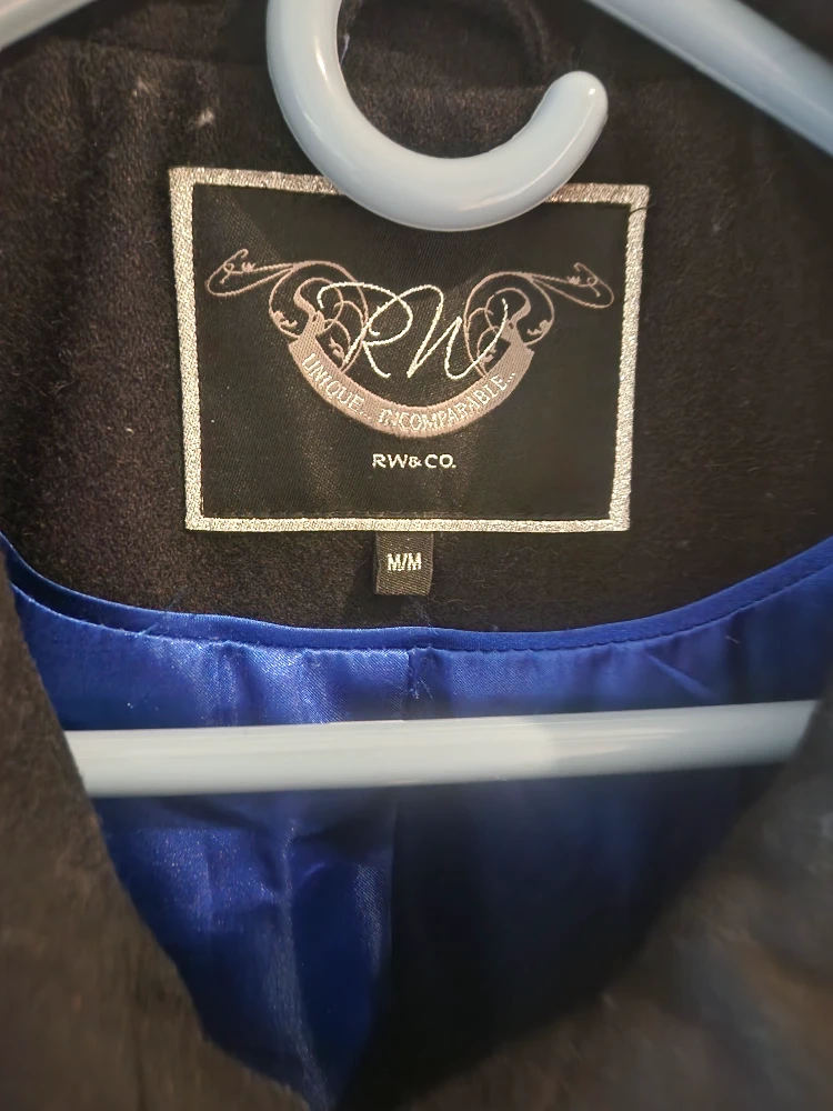 RW&CO. Black Coat - Size M - photo 3