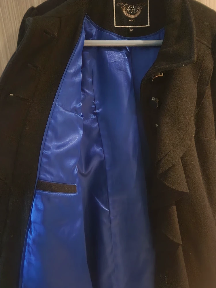 RW&CO. Black Coat - Size M - photo 5