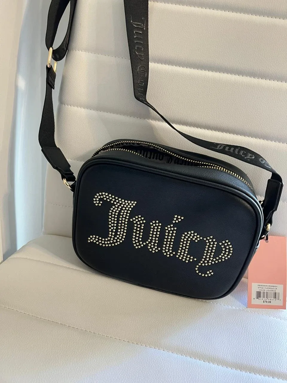 Brand new Juicy Couture Black Crossbody Bag image indicator(3)