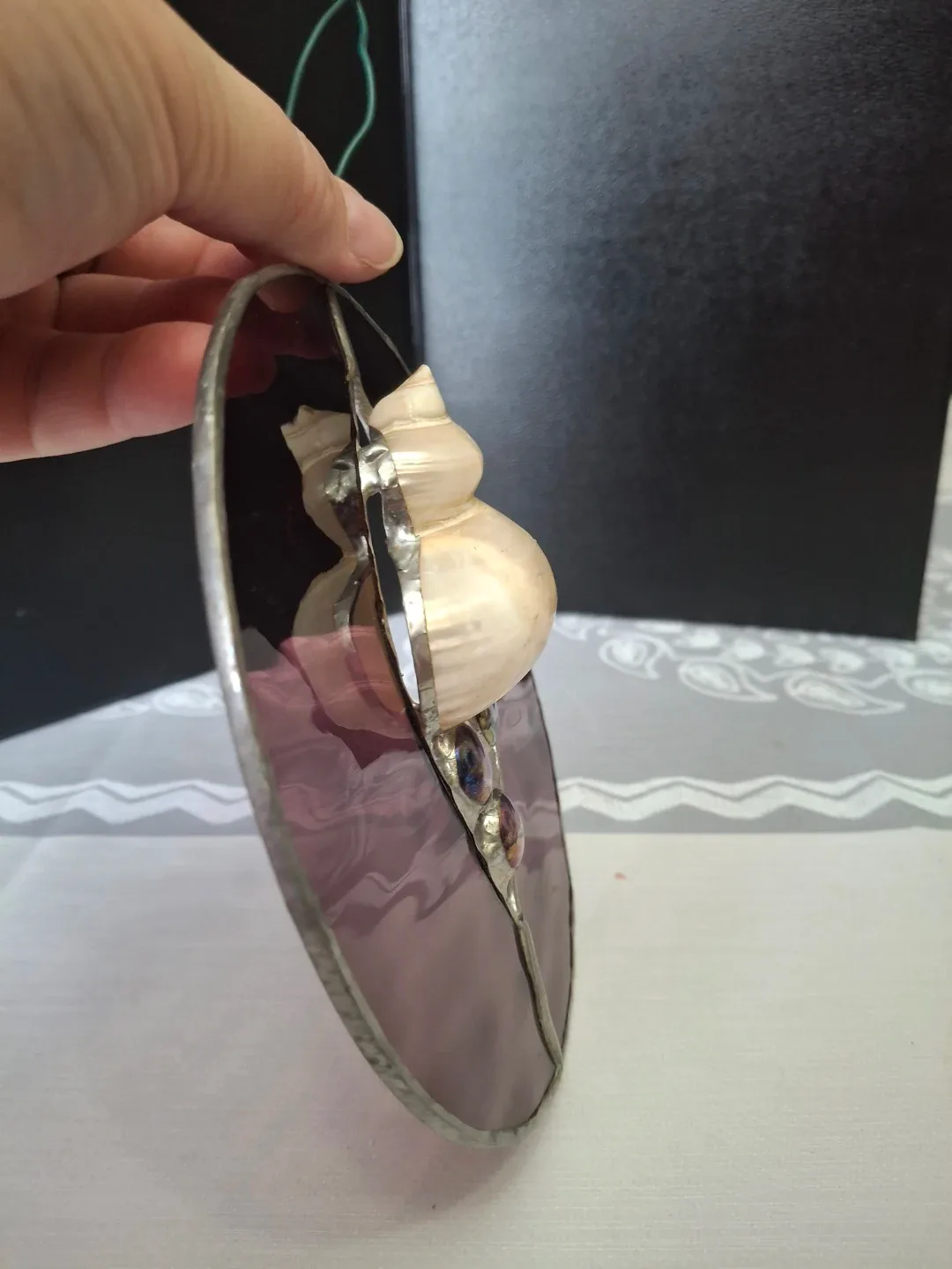 Stained Glass Shell Ornament image indicator(6)