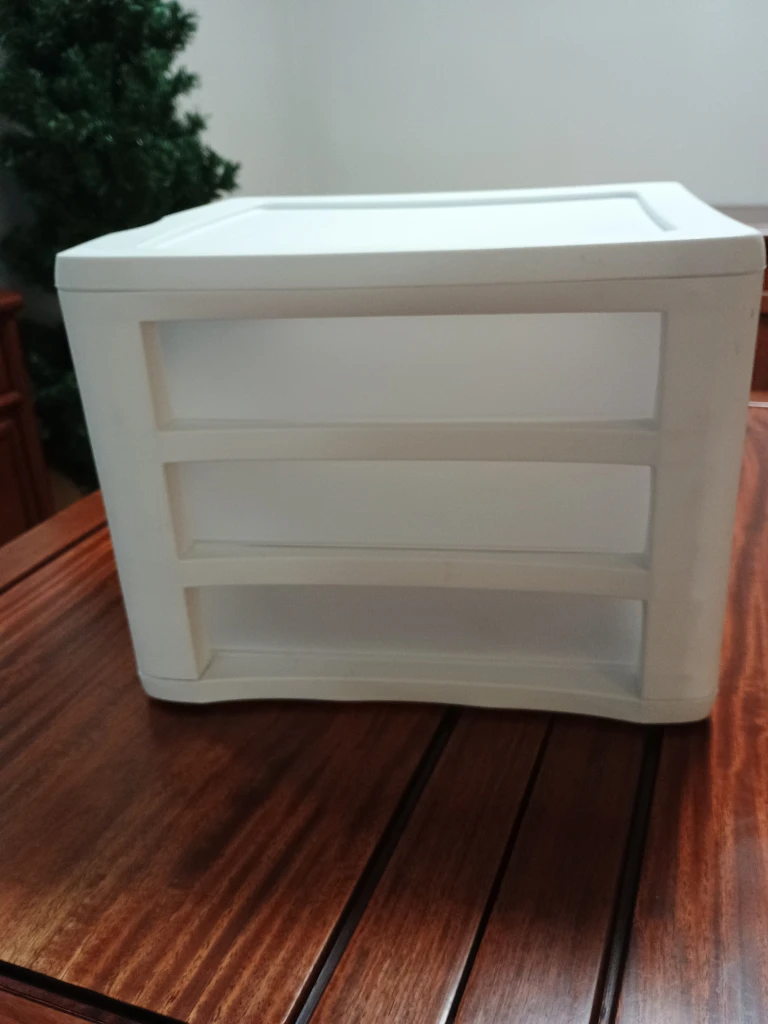 Sterilite 3-Drawer Mini Storage Chest - White - photo 2