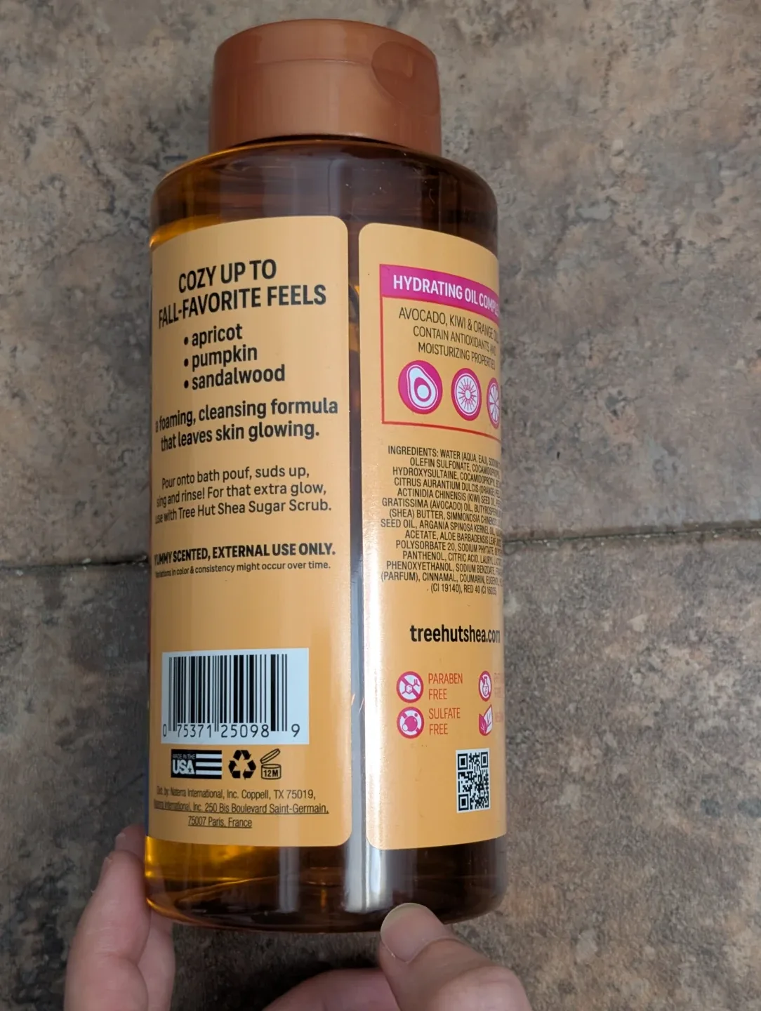 Brand New Tree Hut Sweet Punkin Foaming Gel Wash image indicator(2)