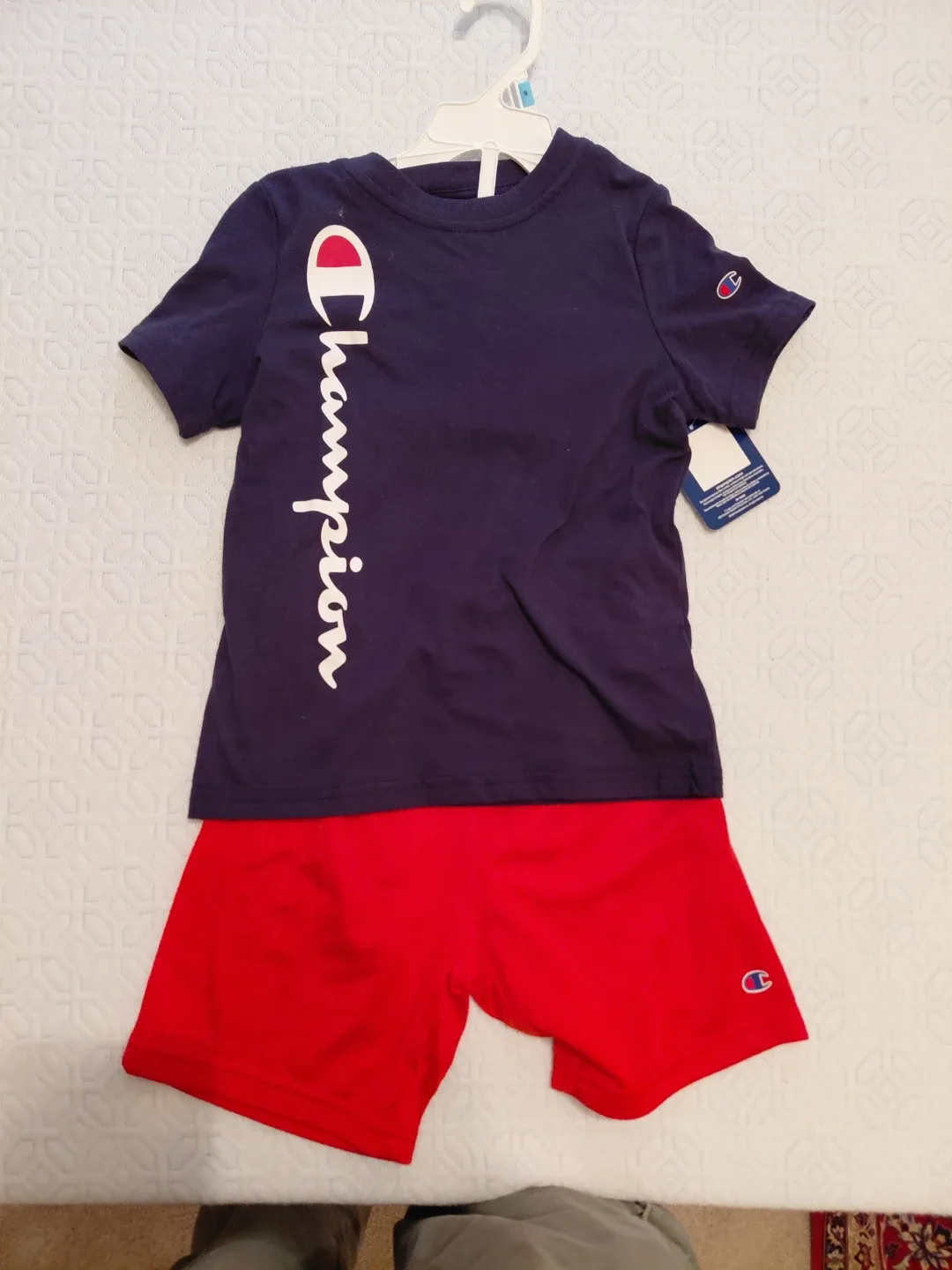 New Champion Kids' T-Shirt & Shorts Set