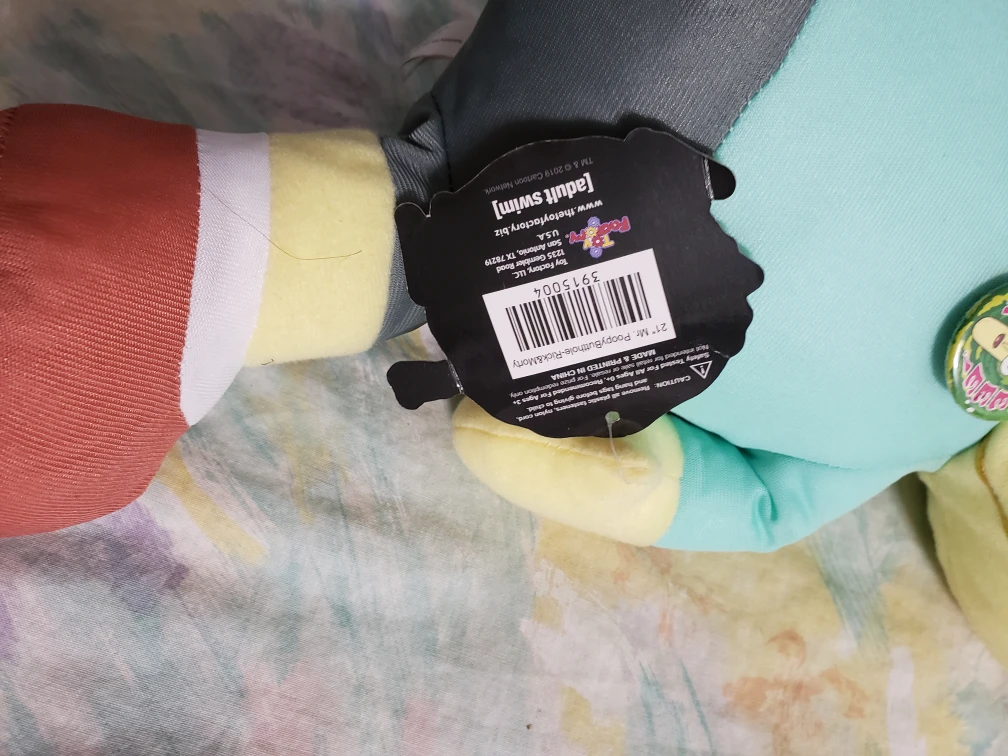 Adult Swim Mr. Poopybutthole Plush - photo 2