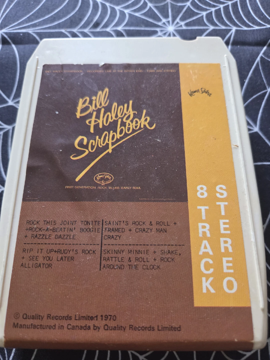 Bill Haley Scrapbook 8 Track Tape