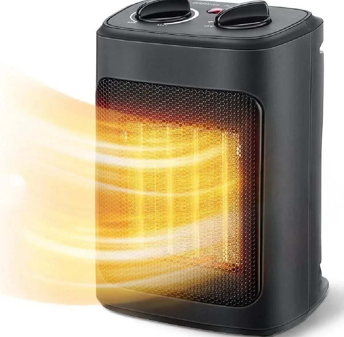 Black Portable Space Heater