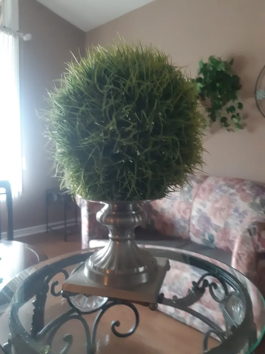 Decorative Green Topiary Ball