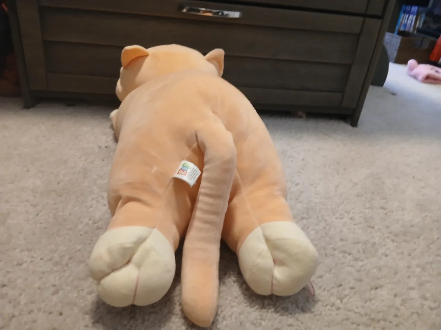 Cute Cat Plush Pillow image indicator(3)