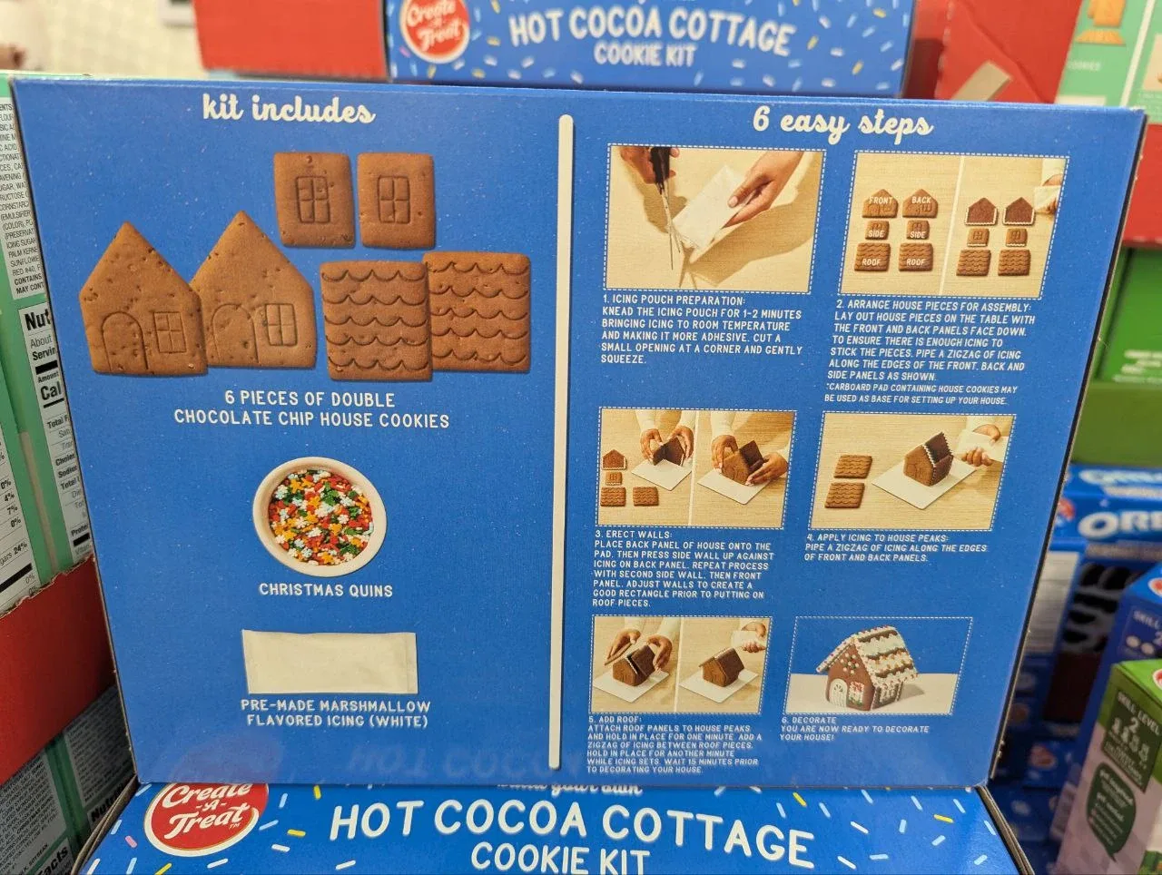 Christmas Gift Brand New Hot Cocoa Cottage Cookie Kit image indicator(2)