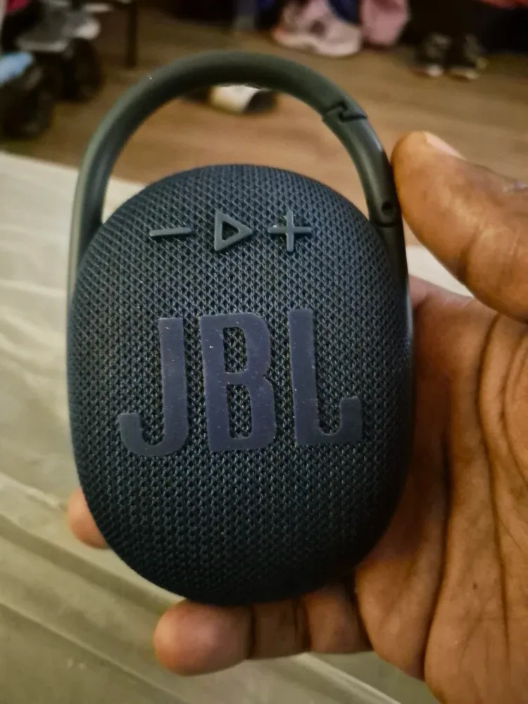 JBL Clip 4 Portable Bluetooth Speaker - Blue