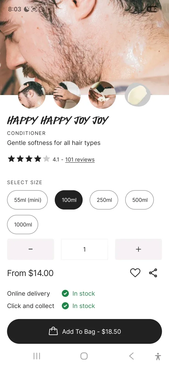 Lush Happy Happy Joy Joy Conditioner 100ml