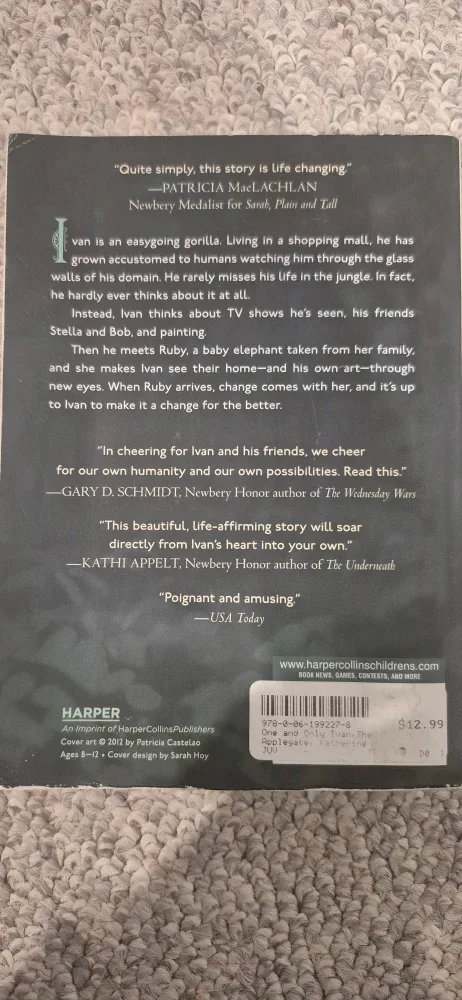 The One and Only Ivan by Katherine Applegate image indicator(2)