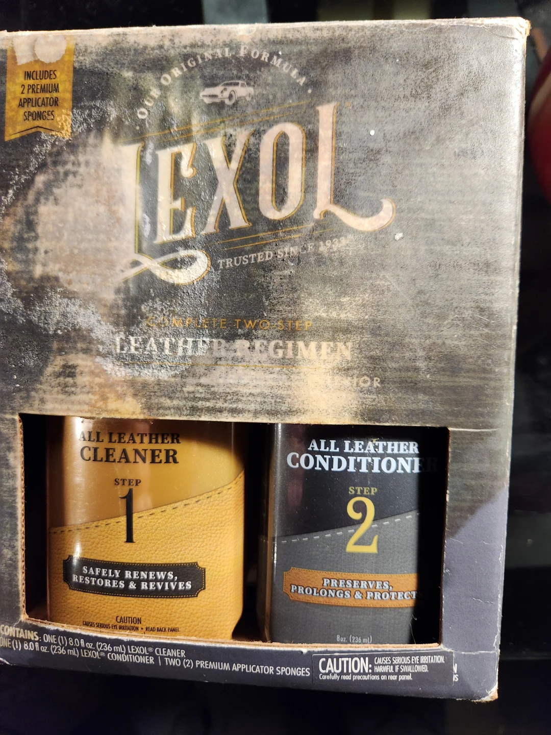 Lexol Leather Cleaner and Conditioner Kit