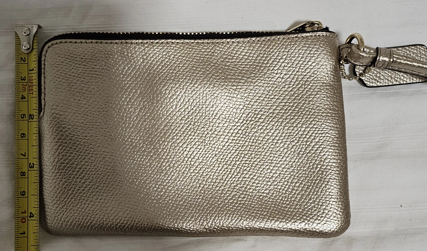 Coach Wristlet - Metallic Gold - photo 4