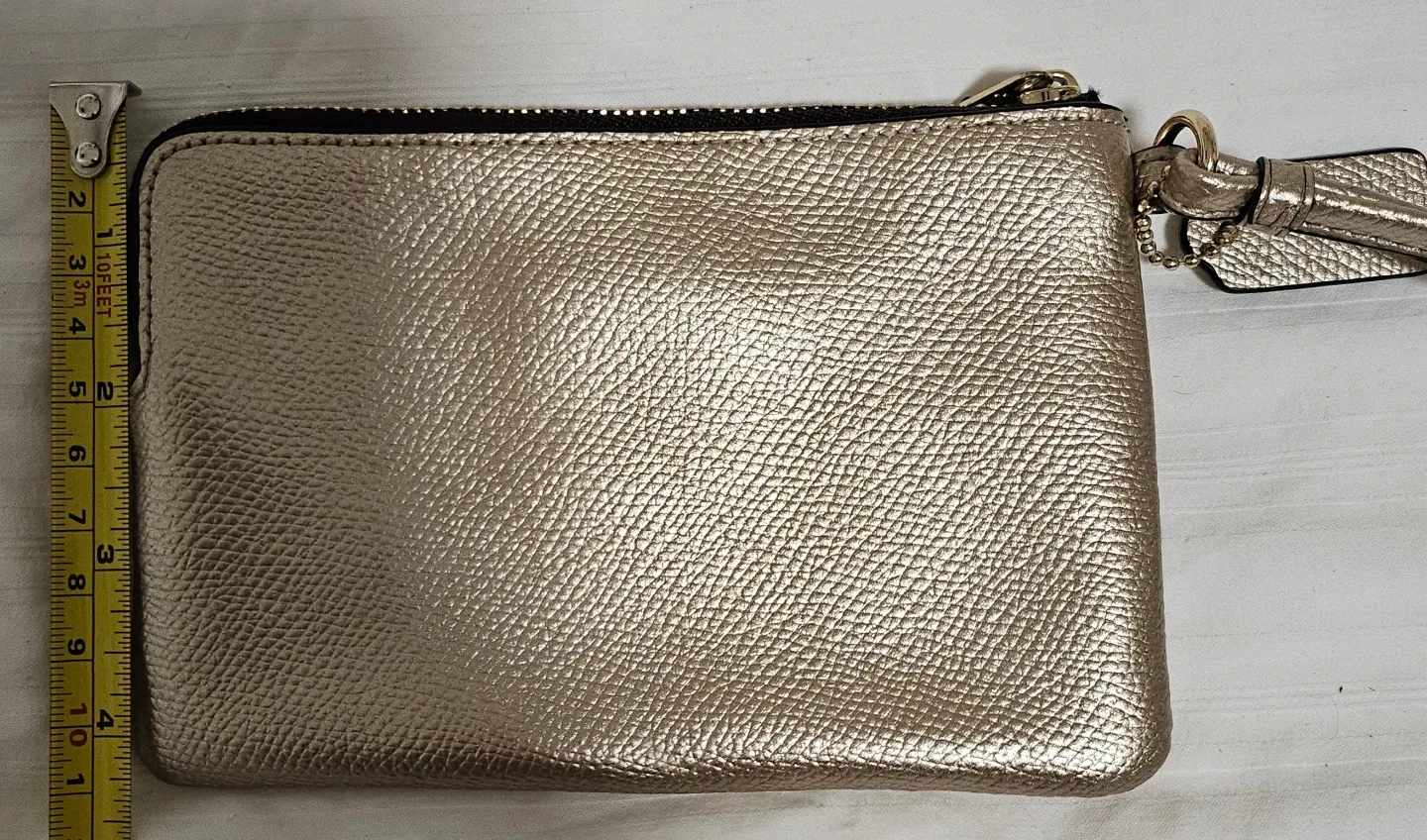 Coach Wristlet - Metallic Gold image indicator(4)