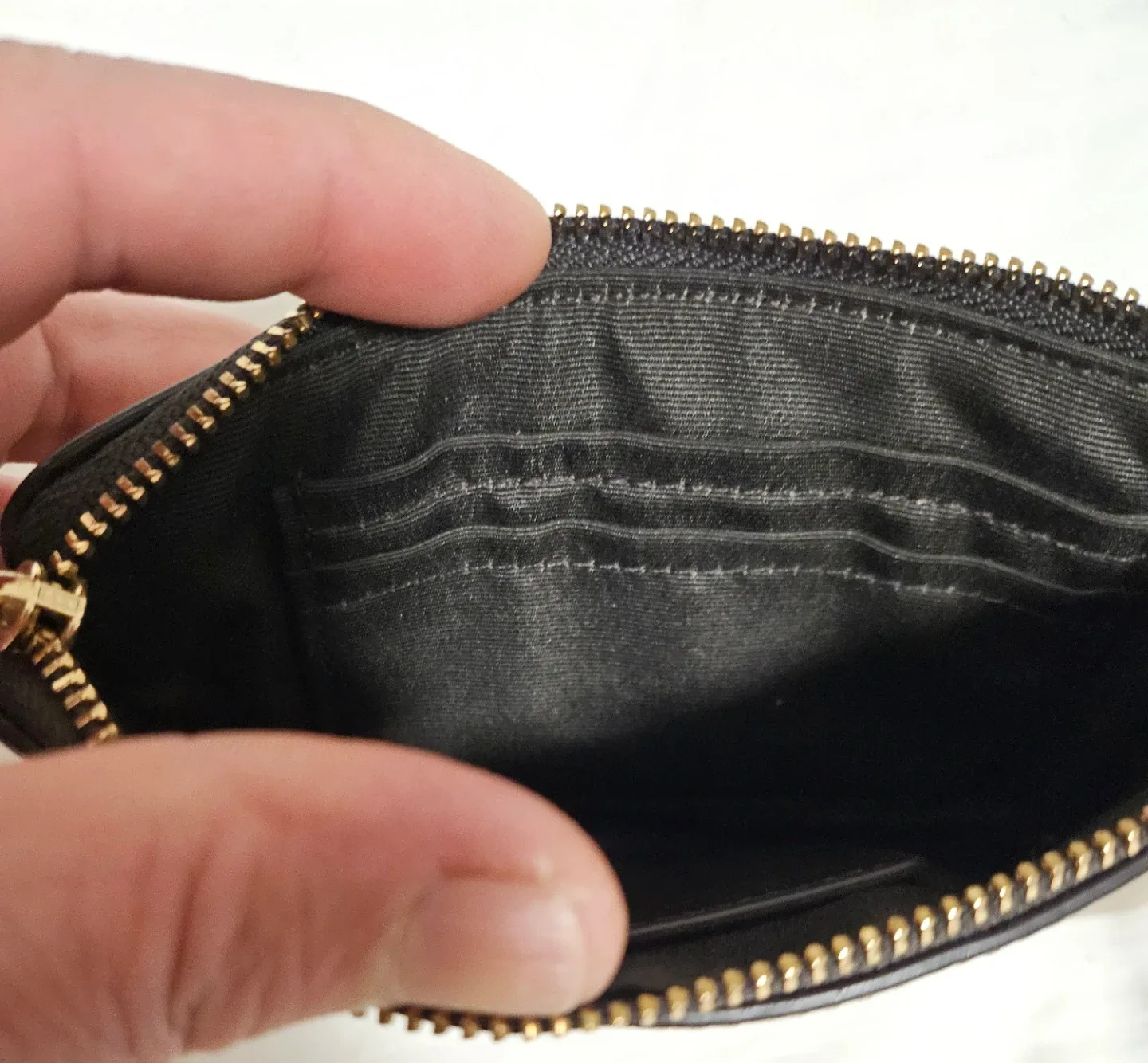 Coach Wristlet - Metallic Gold image indicator(6)