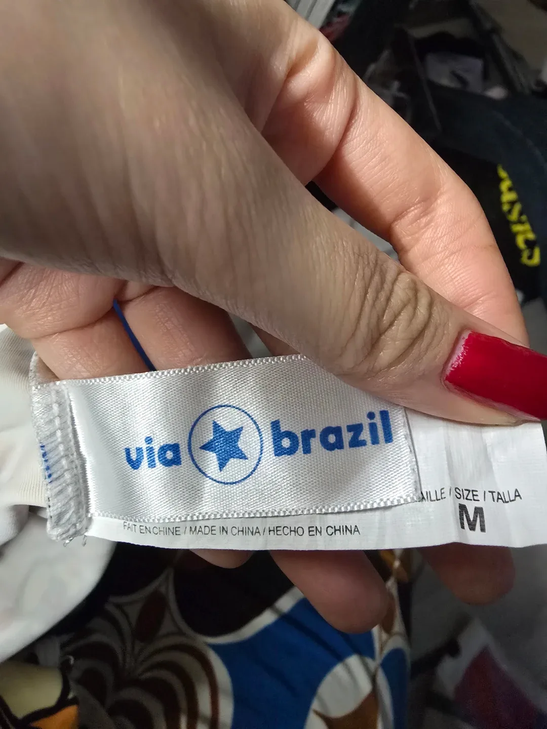 Beaded Floral Tankini Top image indicator(2)