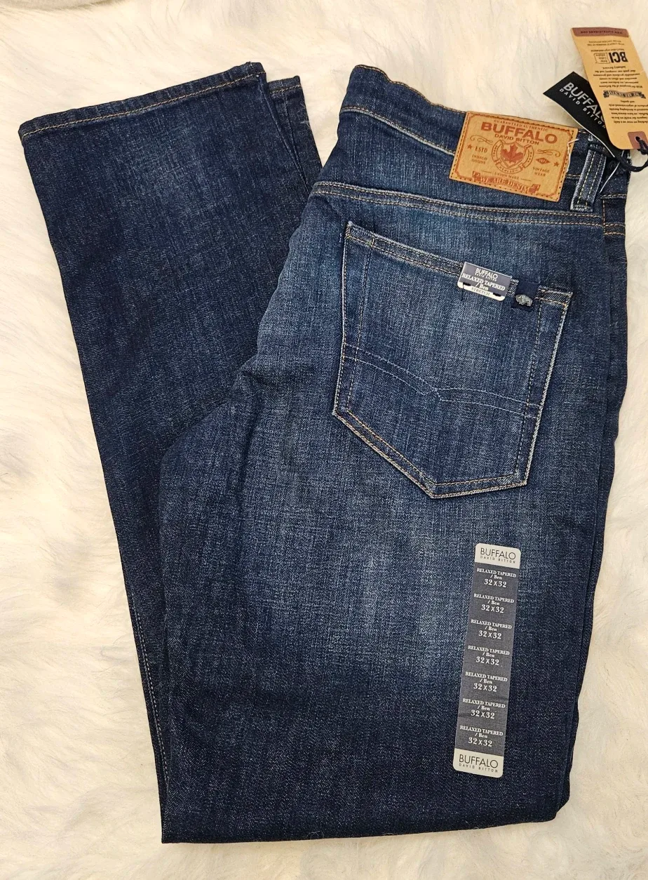 Buffalo Relaxed Tapered Jeans 32x32