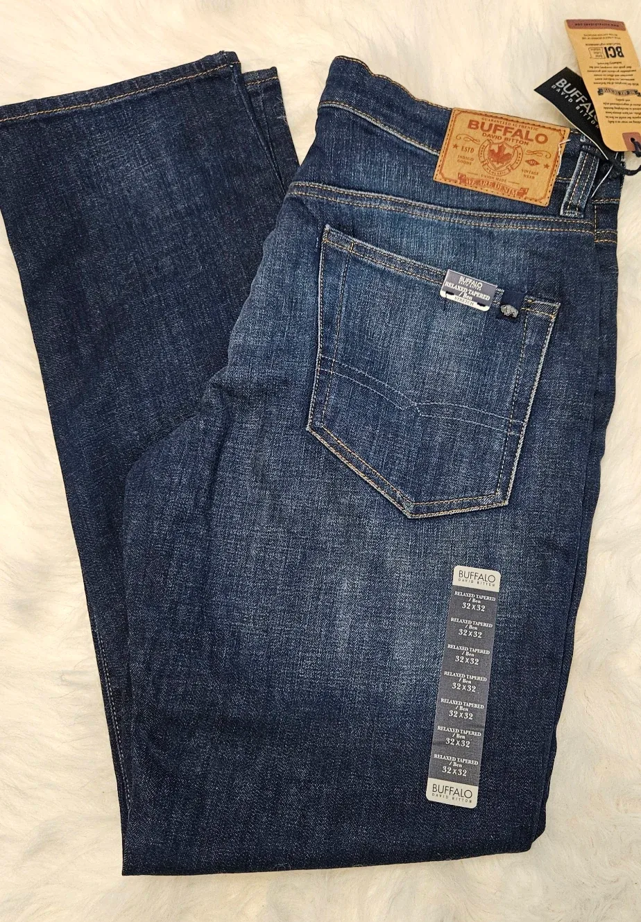Buffalo Relaxed Tapered Jeans 32x32 image indicator(2)