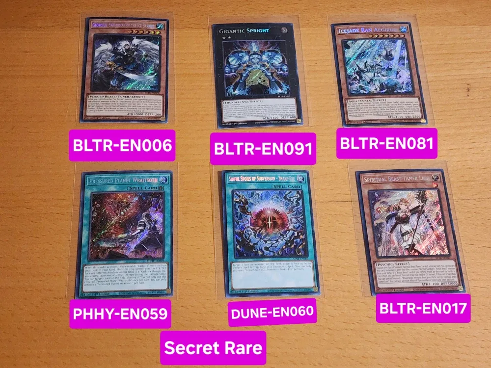 Yu-Gi-Oh! Cards - Ultra, Secret, Prismatic Rares image indicator(3)