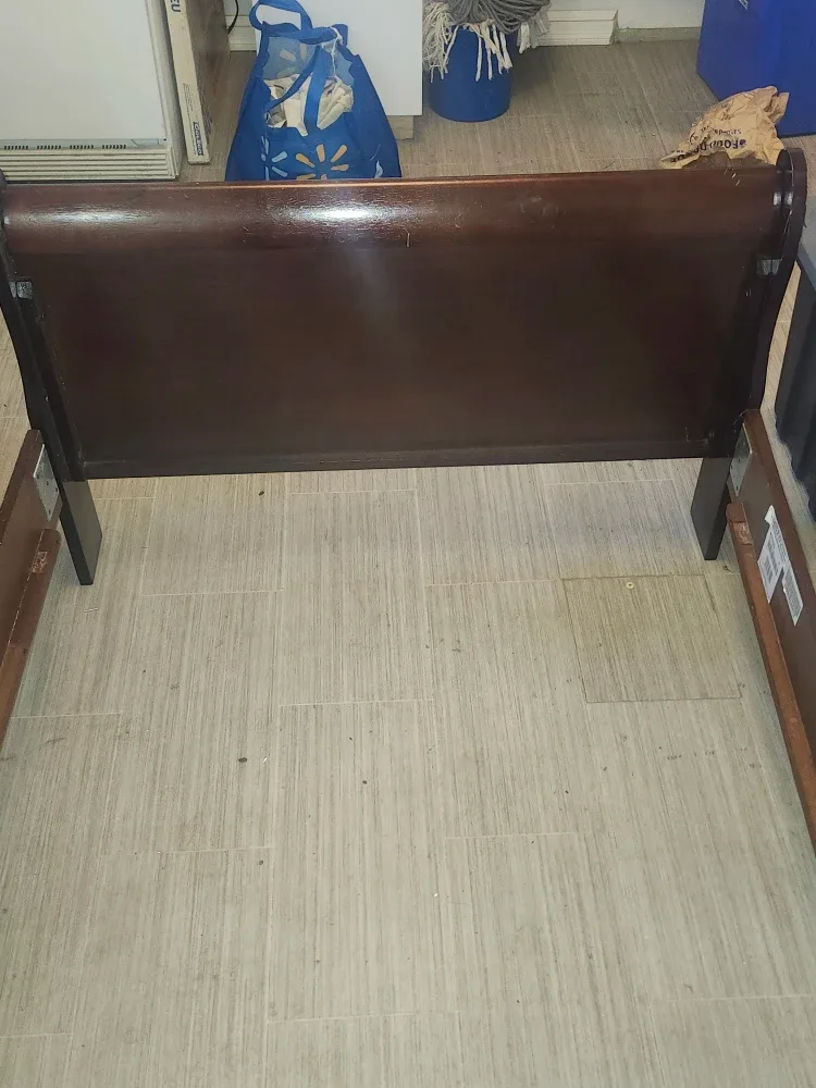 Dark Wood bed frame image indicator(2)