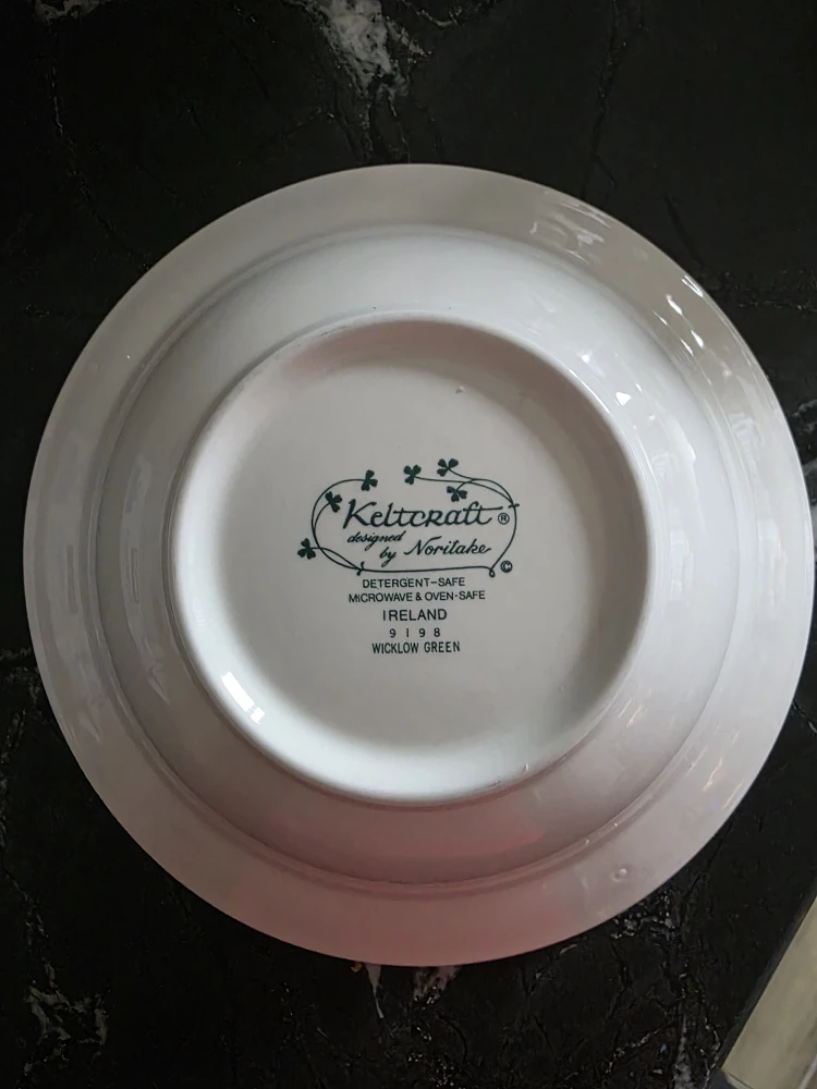 Keltcraft Noritake Wicklow Green Bowl set of 4 - photo 2