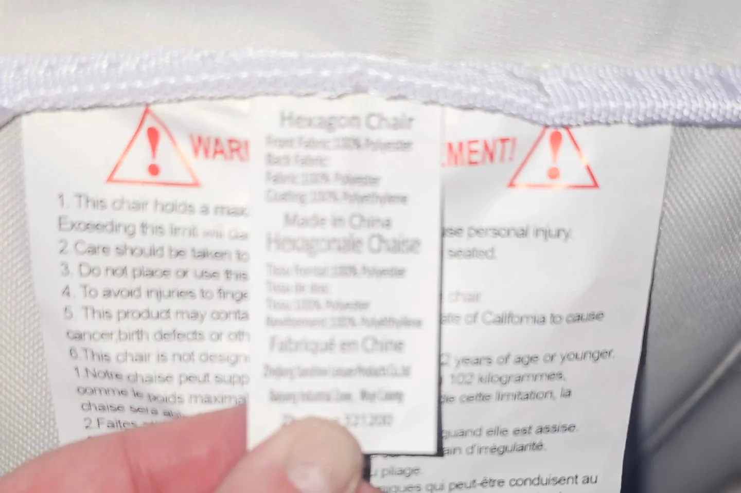 Hexagon Chair - Cozy & Stylish 🥕 image indicator(3)