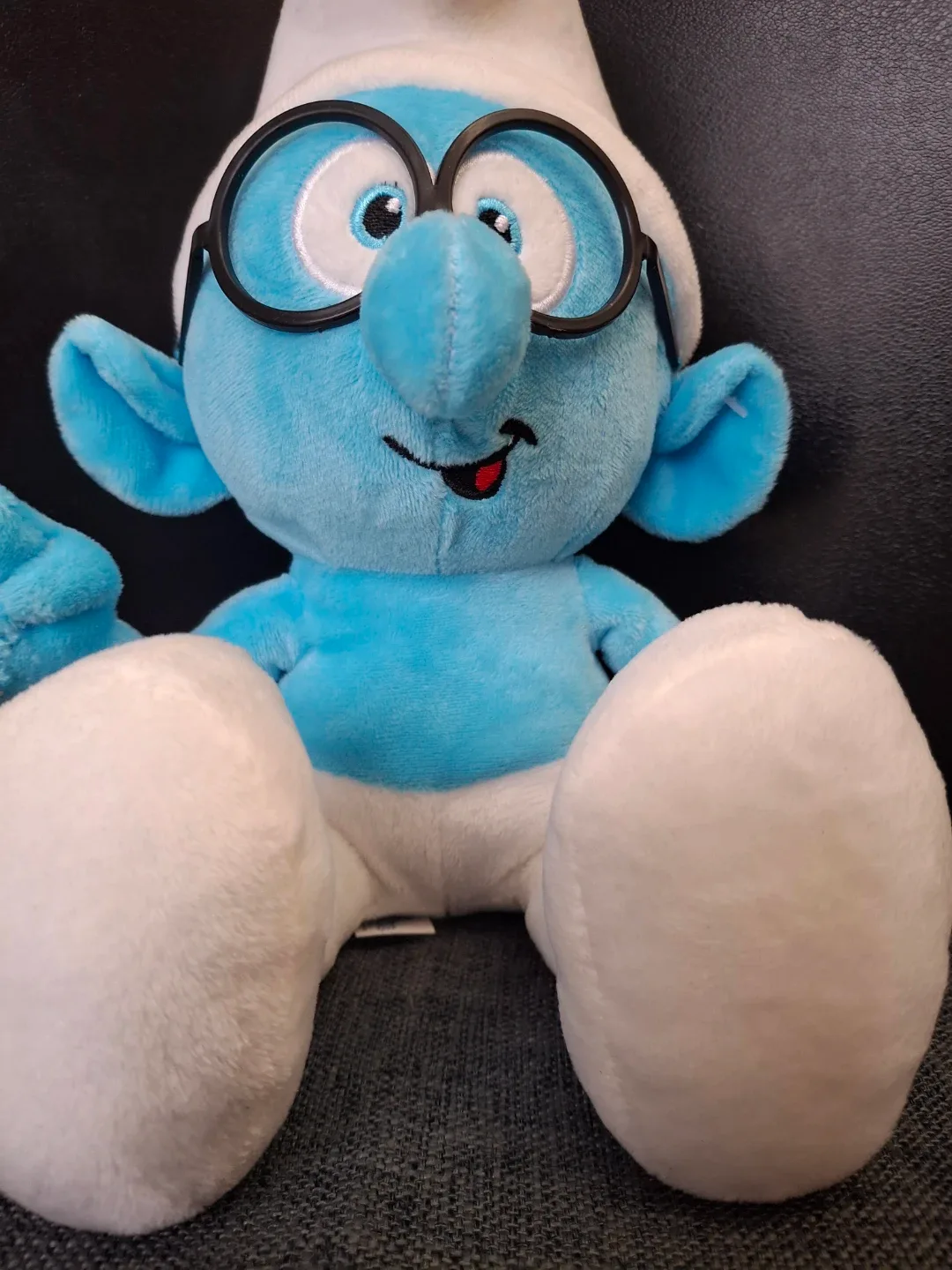 Smurf Plush Toy with Glasses image indicator(2)