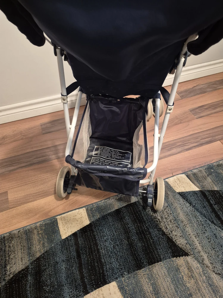 Graco Umbrella Stroller - Navy Blue Polka Dot - photo 3