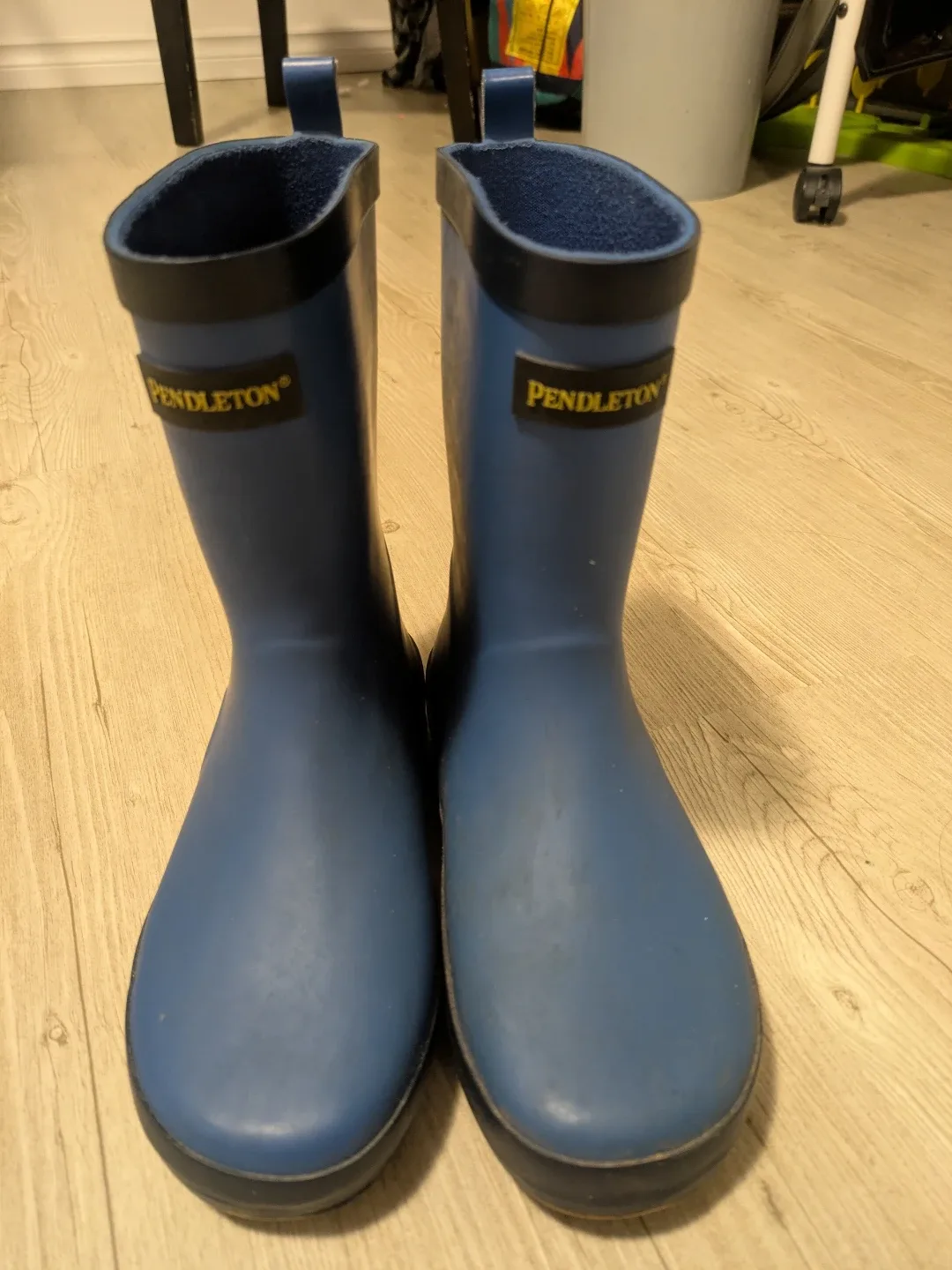 Pendleton Blue Rain Boots - Size US 2