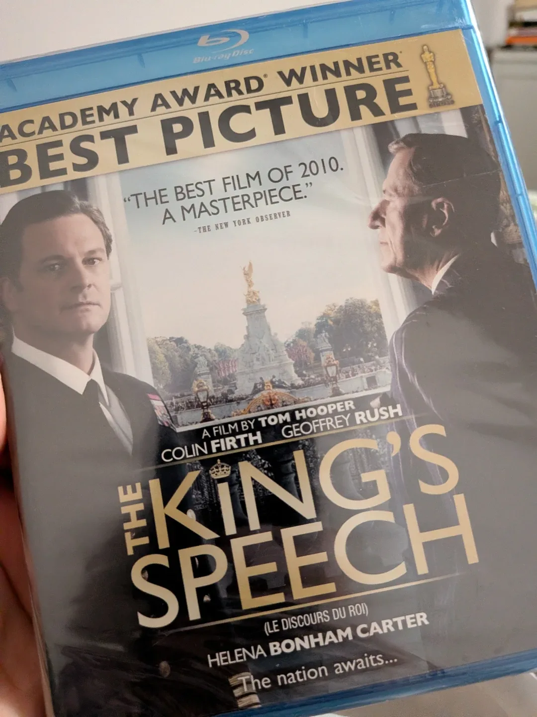 New sealed DVD The King's Speech Blu-ray Academy Award Winner! image indicator(4)