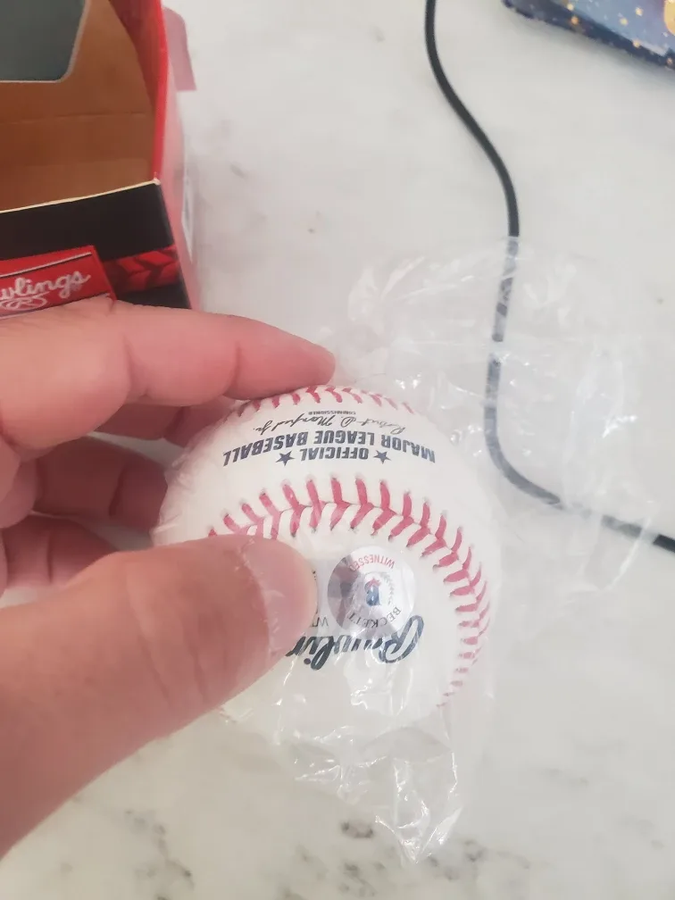 Rawlings Shane Bieber Signed MLB Baseball - New in Box! image indicator(3)