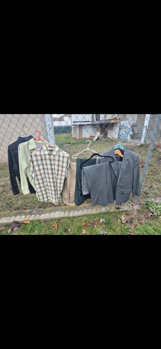 Shirts, Pants, and Suit Bundle (Large)