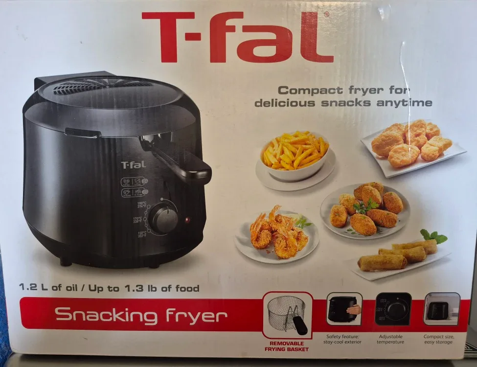 T-fal Snacking Fryer - Compact & Easy to Store!