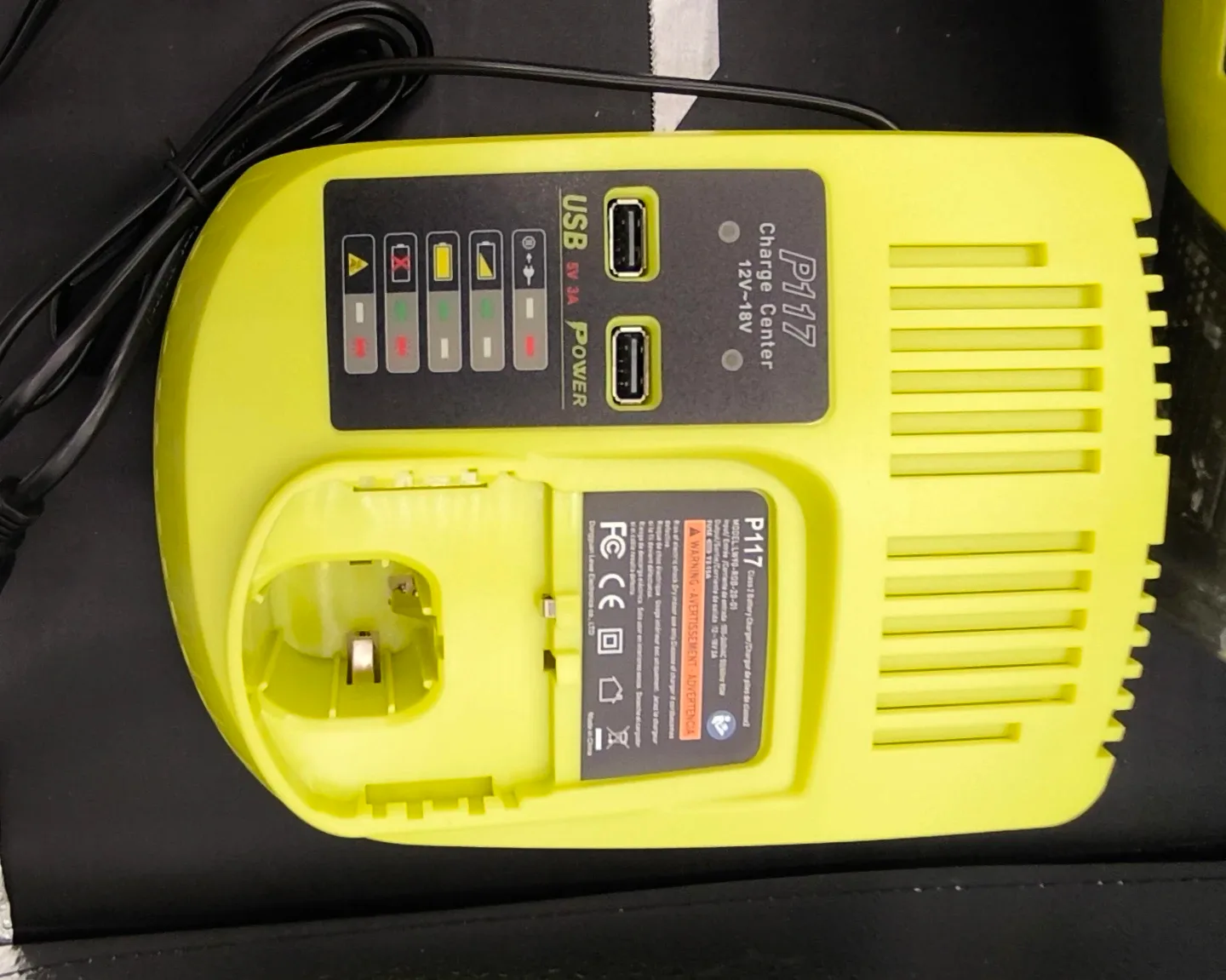 Ryobi One+ Reciprocating Saw, Charger, Battery image indicator(4)