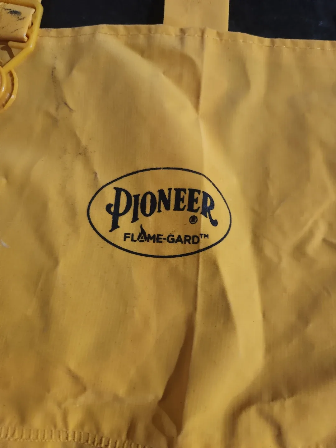 Pioneer Flame-Gard Yellow Bib Overalls - Size L/G image indicator(2)