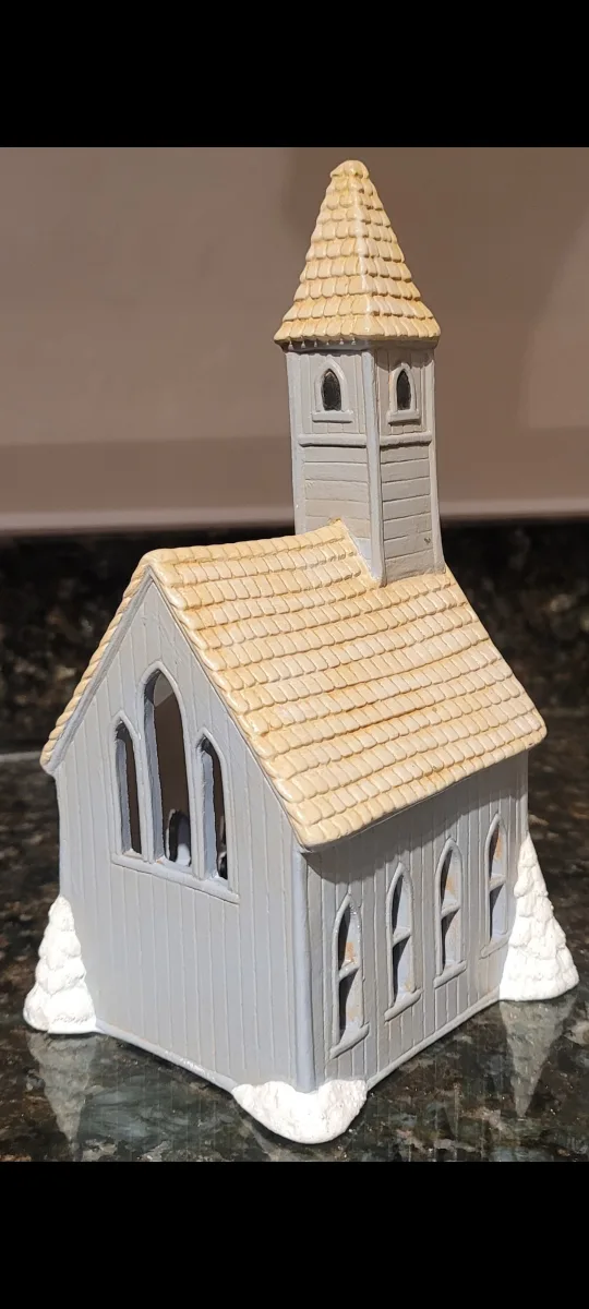 Vintage Ceramic Church image indicator(2)