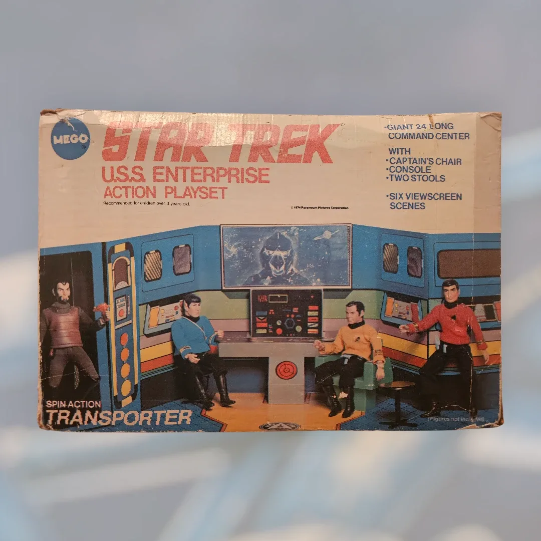Vintage MEGO Star Trek U.S.S. Enterprise Playset