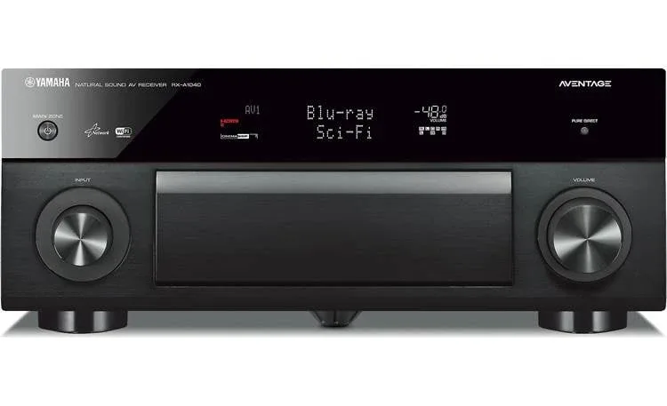 Surround sound receiver and speakers