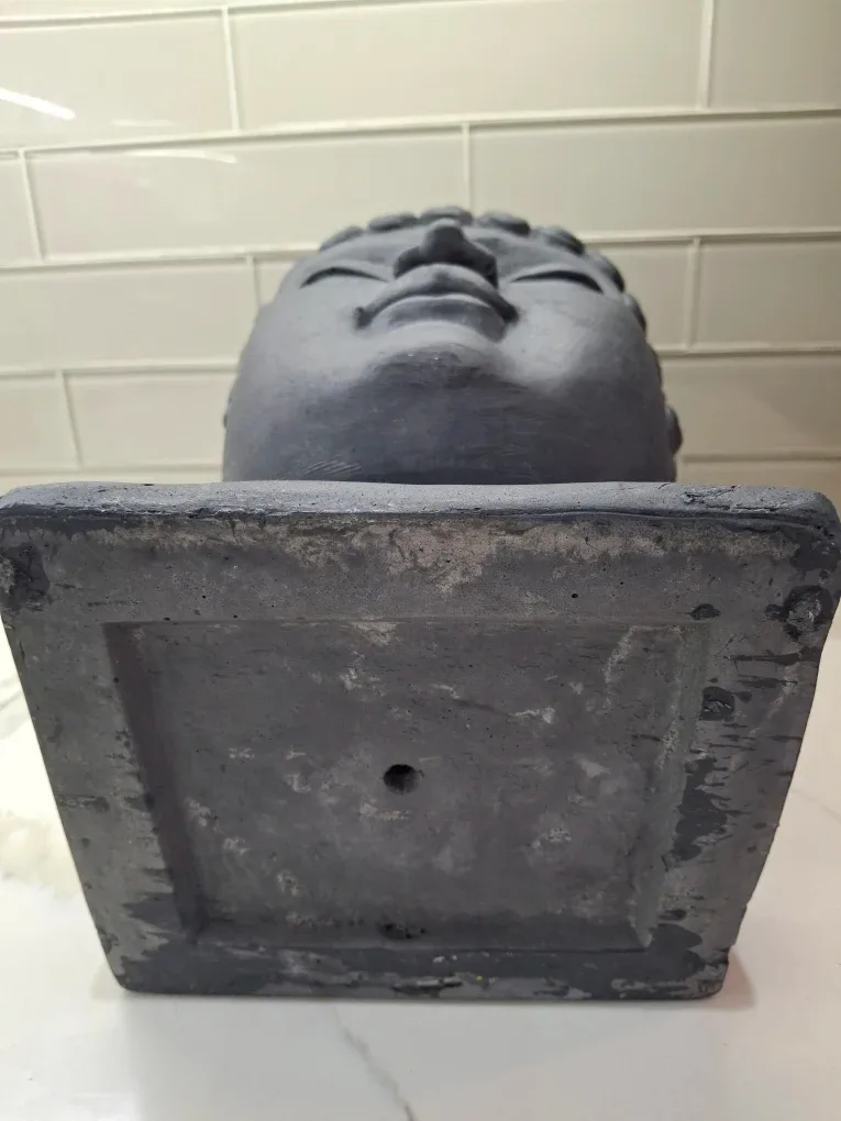 Buddha Head Statue - Grey image indicator(5)