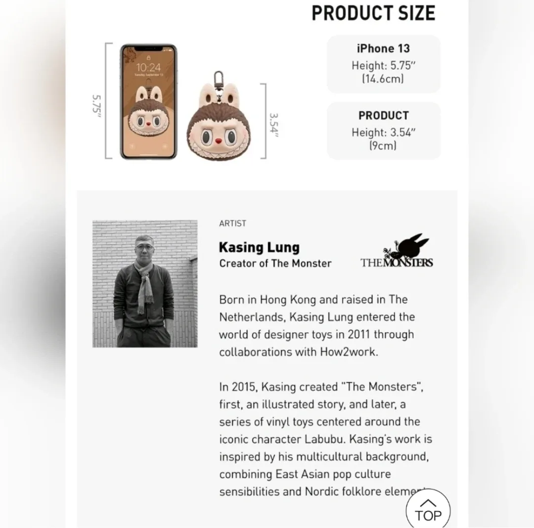 Labubu Original Forest Fairy Tale Silicone Earphone Bag Keychain image indicator(5)