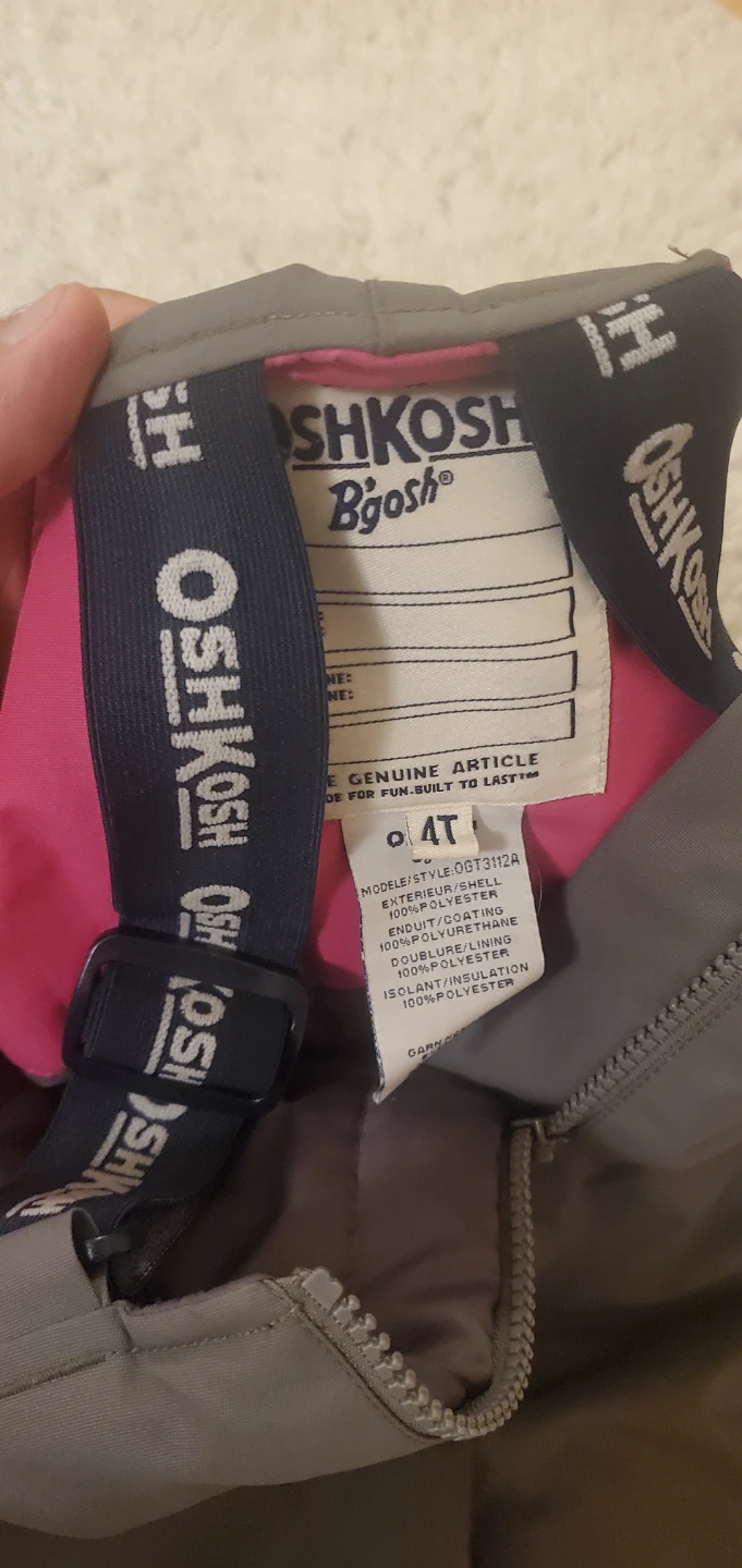 OshKosh B'gosh 4T Snow Pants - photo 2