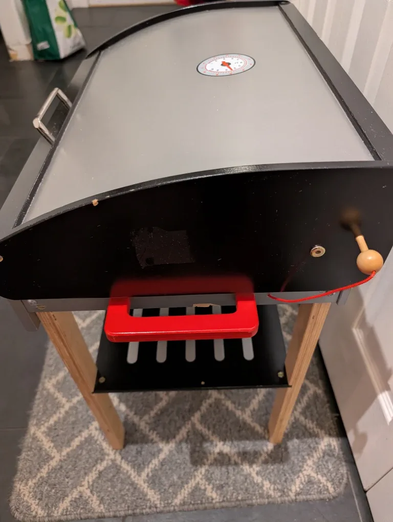 Kids Wooden Play BBQ image indicator(6)