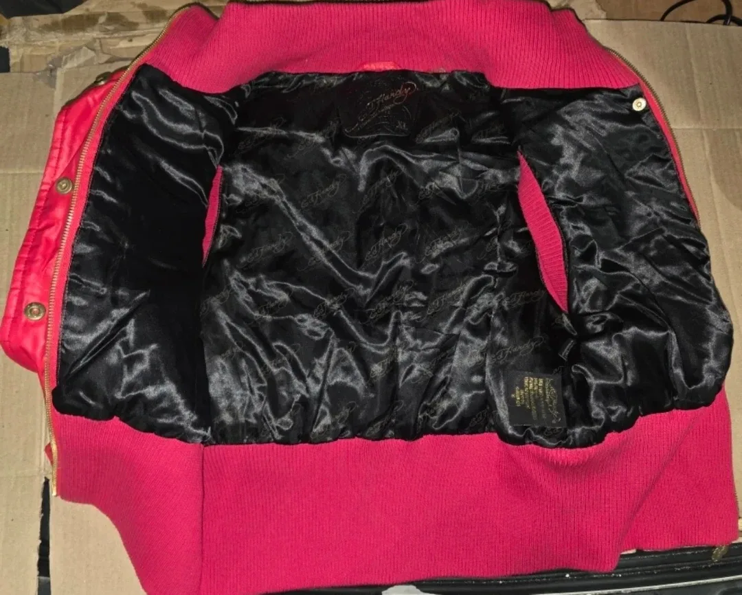Ed Hardy Red Puffer Vest - XL image indicator(3)