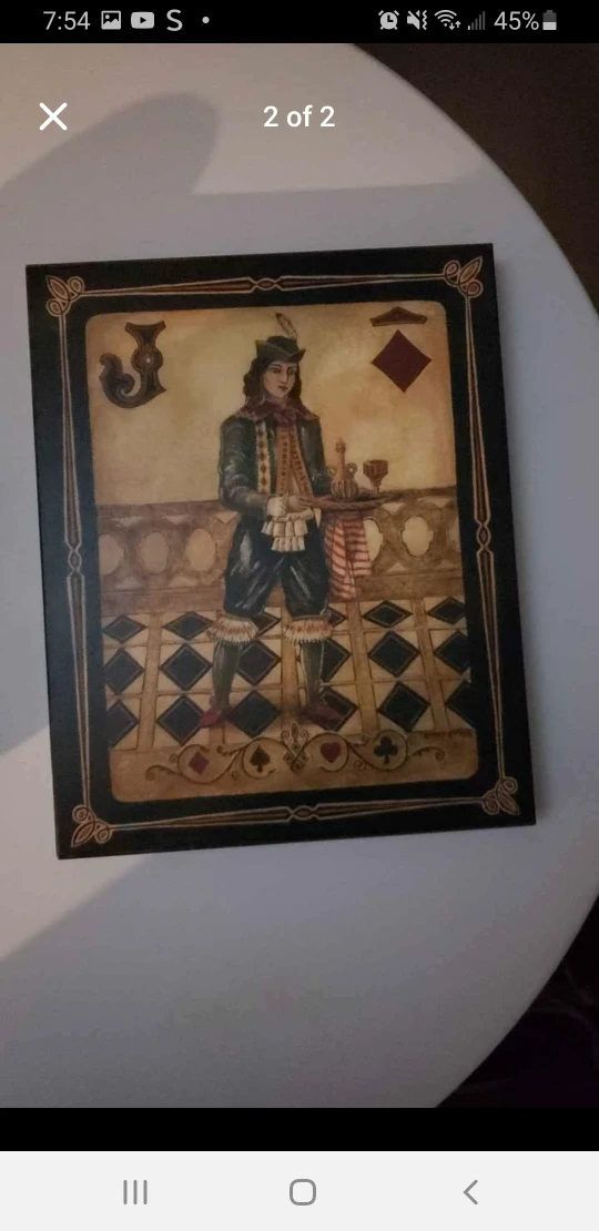 Jack of Diamonds Art - 8x10 - photo 2