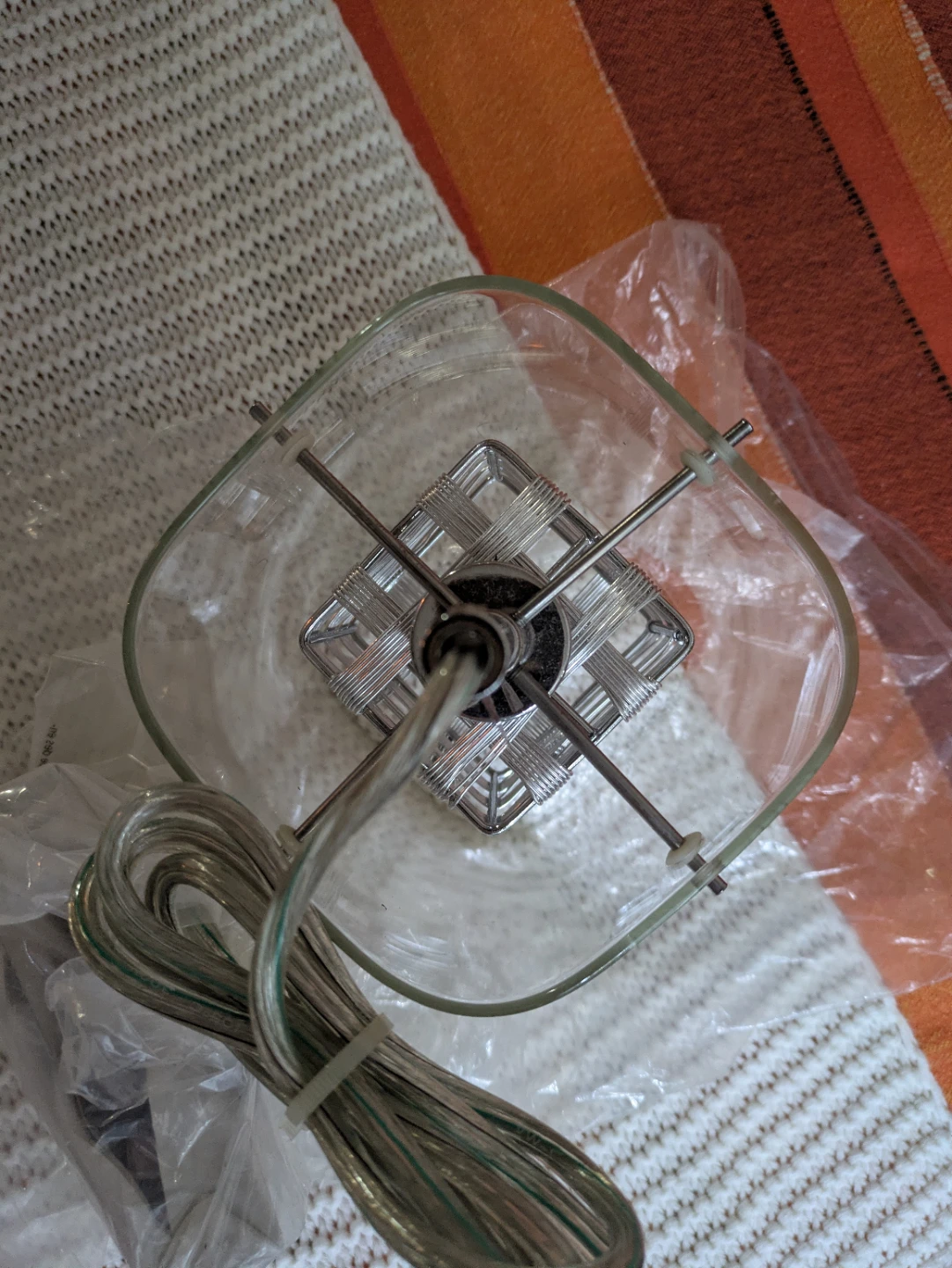 Pendant Light Fixture - Glass and Metal - photo 2