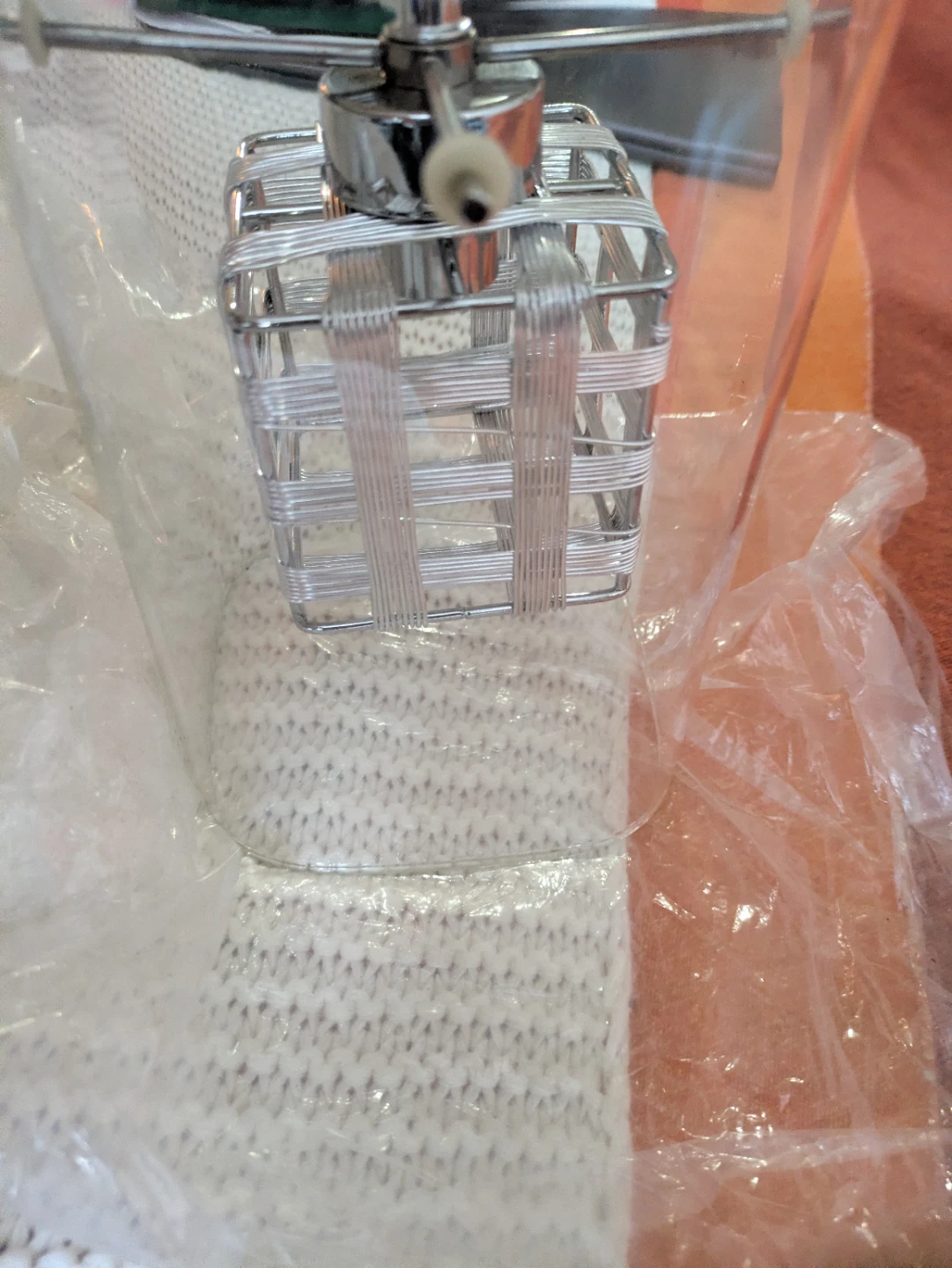 Pendant Light Fixture - Glass and Metal - photo 3